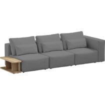 Sivá pohovka 290 cm Riposo Ottimo – Sit Sit (Hotové zostavy modulárnych pohoviek)