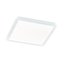 Biele štvorcové stropné LED svietidlo Trio Camillus, 40 x 40 cm (Stropné svietidlá a bodové svietidl...